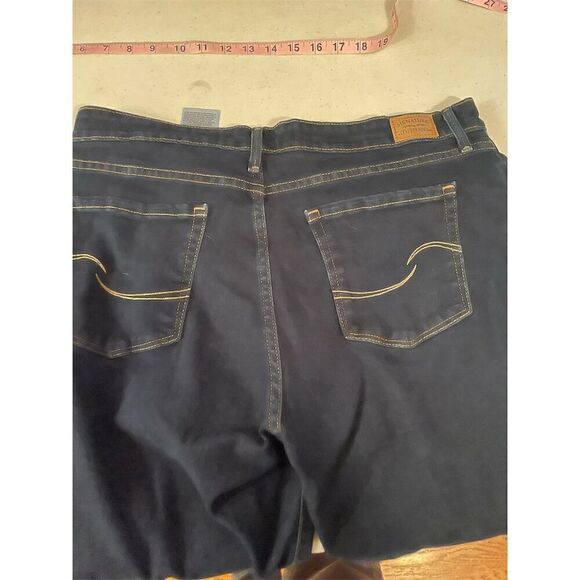 Levi Strauss Women's Size 16 Blue Bootcut Mid Rise Stretch Jeans - Picture 5 of 9